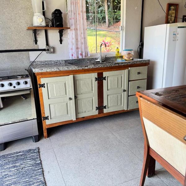 Micro casa quintal privativo, banheira de imersão - Foto 4