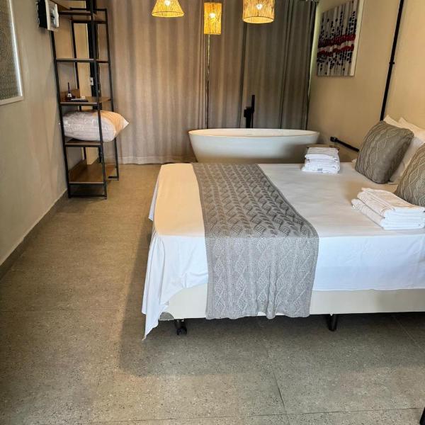 Micro casa quintal privativo, banheira de imersão - Foto 3