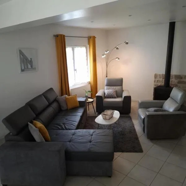 maison 2 chambres 4 lits 15mn Aéroport de Beauvais 5mn du château de la trye, hotel v destinaci Hermes