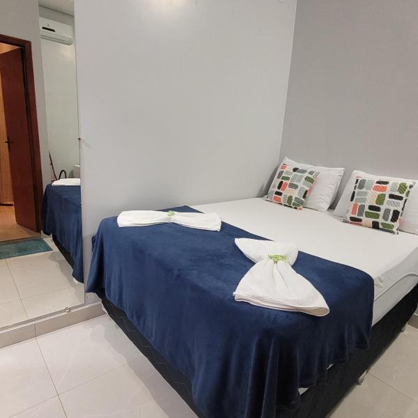 Quarto suíte 8, cama casal1, cama solteiro 1 - Foto 2