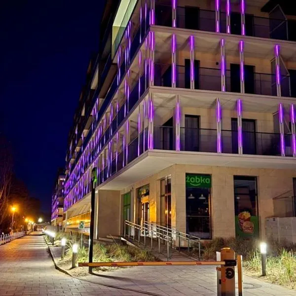 Apartament Diuna Perłowa Przystań-przy plaży, darmowy parking – hotel w Sianożętach