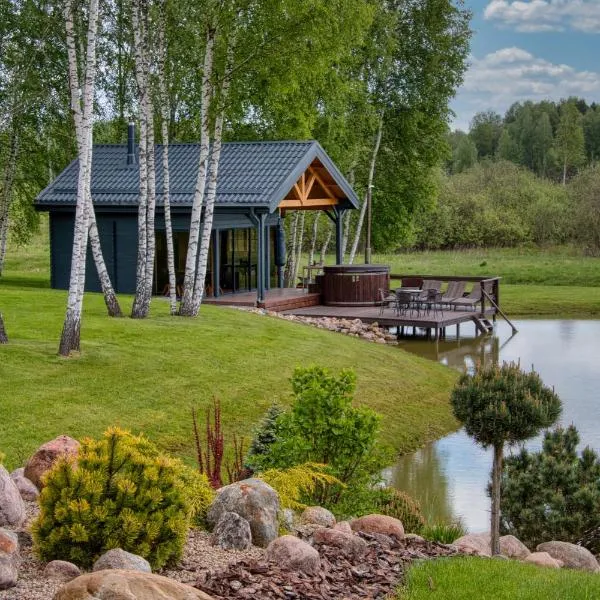 Žalesos pirtelė, hotel in Ažulauke