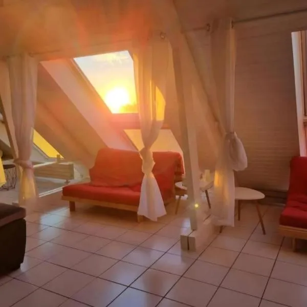 Superbe loft 90m² proche parc expo Nantes (6p), hôtel à Nantes