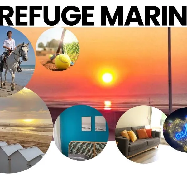 Le refuge Marin - Mer, Piscine, tennis & Loisirs à 2 pas, hotel in Cabourg