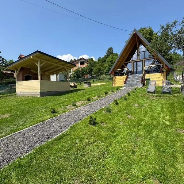 Cabana Bucegi View A-Frame Bran, hotel in Predeluţ