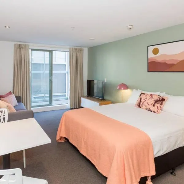Cosy Studio In CDB With Kitchenette, hotel v Christchurchu