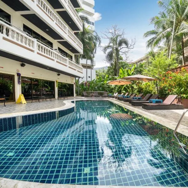 Patong Central Residence and Apartment、パトンビーチのホテル