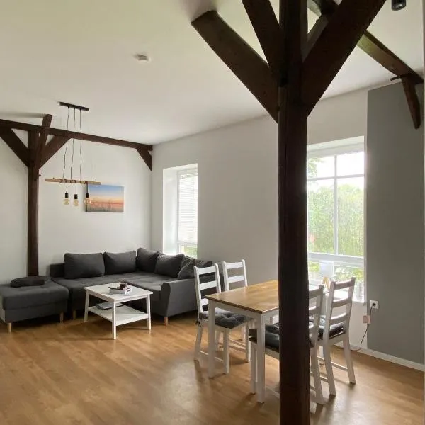 Ferienwohnung Storchennest, hotel v destinaci Drochtersen