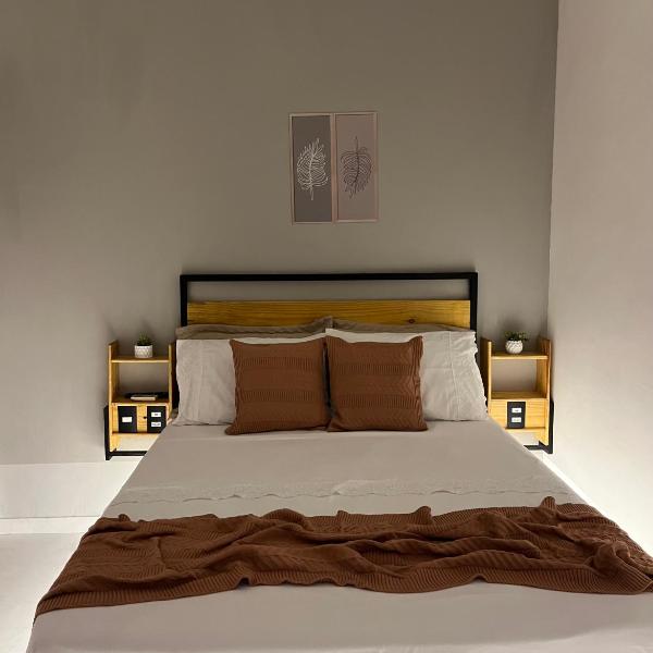 Flat com ar e varanda com linda vista para o Ibituruna, Wi-Fi - Véu de Noiva 204