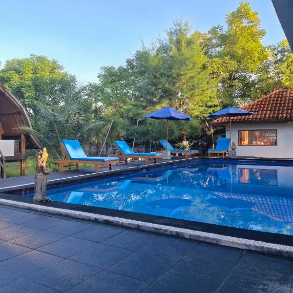 Gusung Indah Bungalow Gili Air, hotel v destinaci Gili Air
