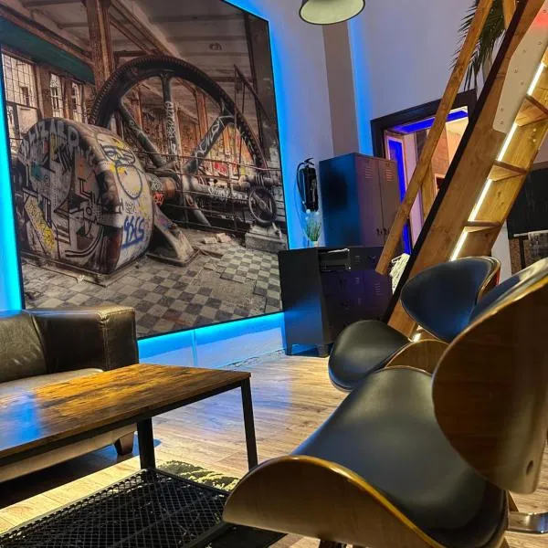 Einzigartige Ferienwohnung bunt wie Berlin, Hotel in Berlin
