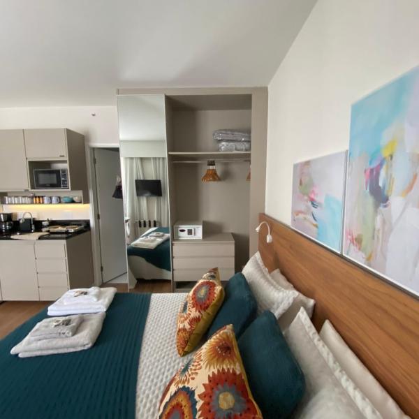 Apartamento em Hotel com Cozinha - Ideal para Famílias - Foto 5