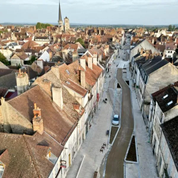 Le Thiers chambre d'amis, hotel in Auxonne