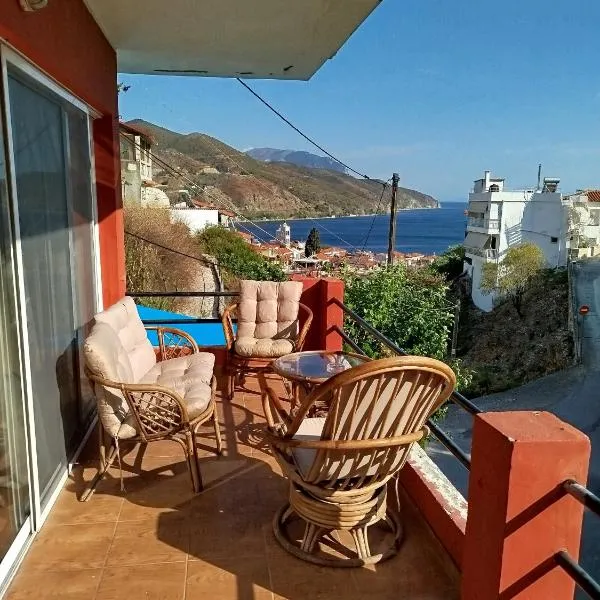 Open view 1, hotel in Limne