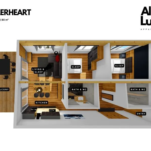 ZILLERHEART - Apartment with Balcony & Parking in Zillertal, presented by AlpenLuxus, hotel a Fügen