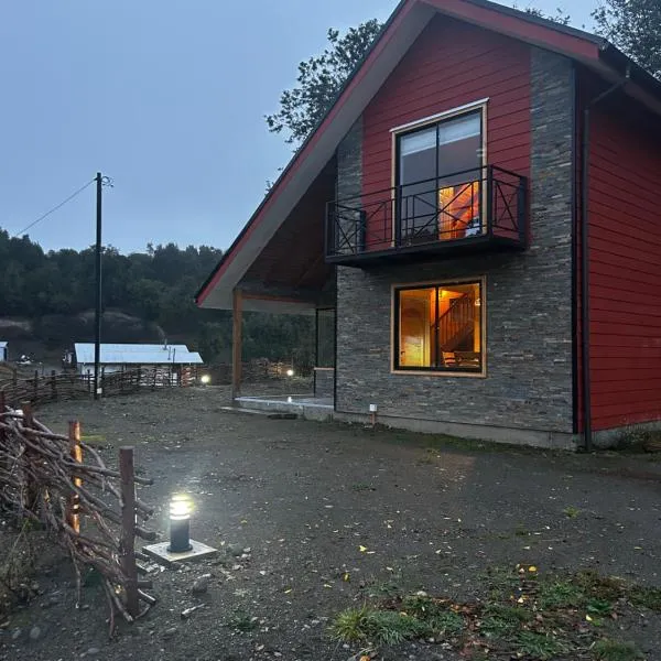 Cabaña del Llicanko, hotel v destinaci Achao