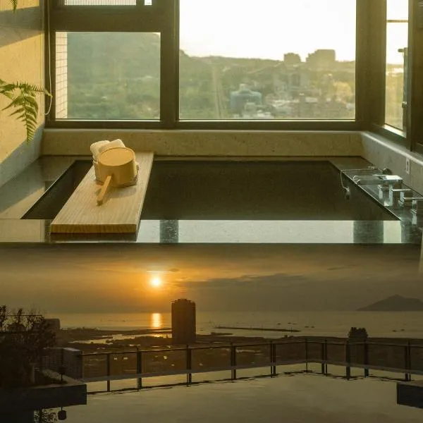 朝陽望海 海景溫泉民宿 Sea View & Hot Spring House, hotel Toucsengben