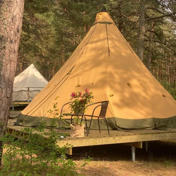 Jahbazaar Camping Jūrmala, hotel v destinaci Jūrmala