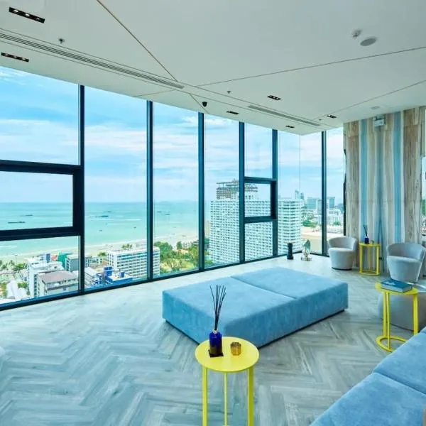 Sea View 2 Bed Room High Floor, hotel v Pattayi