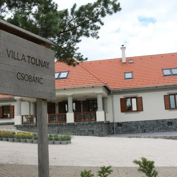 Villa Tolnay Vendégház, hotel in Monostorapáti