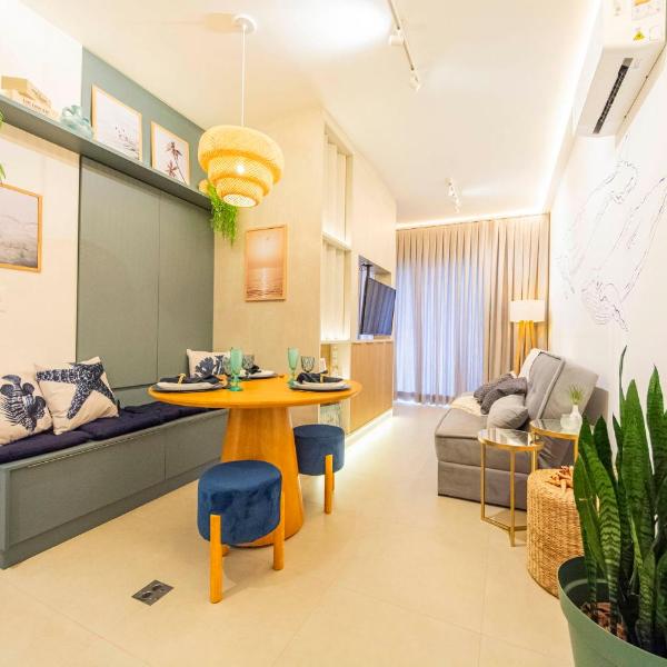 Loft Beira-Mar c Piscina no Cond. Sunclub UN0175