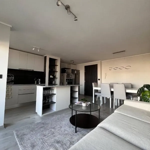 2D-2B 5 personas, Vista Cordillera, 63m2, parking, AC, Calefaccion, hotel v mestu Santiago