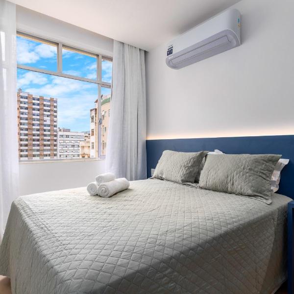 Cozy Copacabana Apartment walking by Beach and Subway