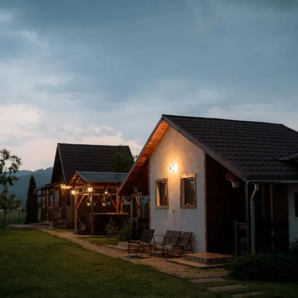 Căsuțele de oaspeți Margó Vendégházikók, hotel v destinaci Sovata