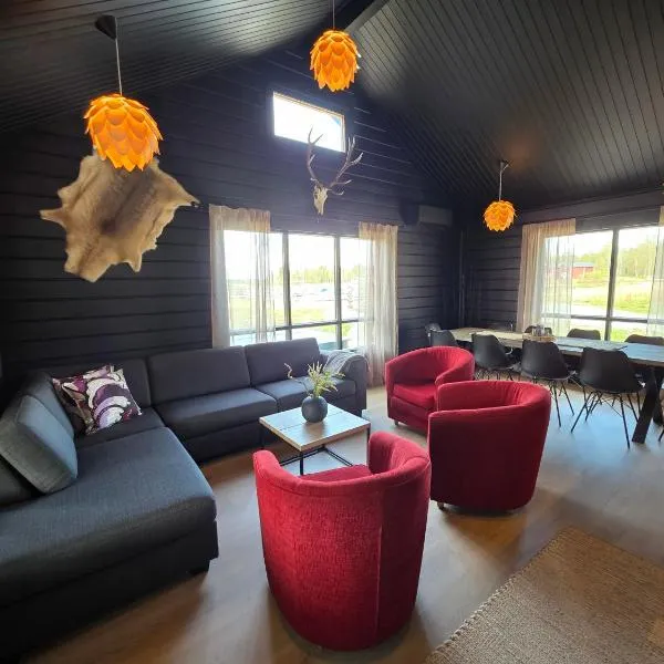 Pappilan Kartano sauna lodge, hotell sihtkohas Simo