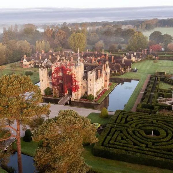 ヒーバー キャッスル ラグジュアリ ベッド アンド ブレックファースト（Hever Castle Luxury Bed and Breakfast）、エデンブリッジのホテル