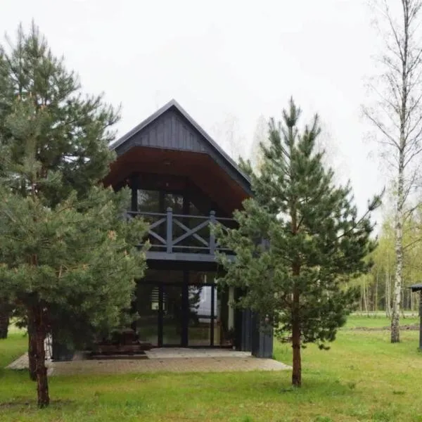 Wooden House Close to the Beach, hotel a Pērkone