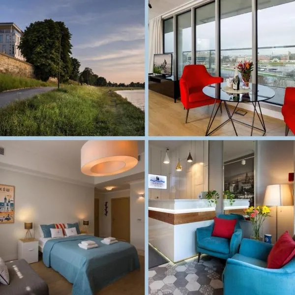 Riverside Aparthotel Cracow, hotel in Kraków