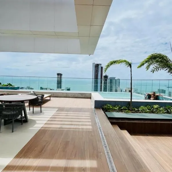 Studio a 500 m da Av Beira Mar BC Meireles, hotel in Fortaleza
