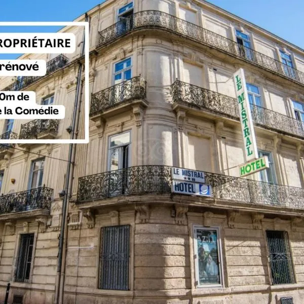 Hôtel Mistral Comédie Saint Roch、モンペリエのホテル