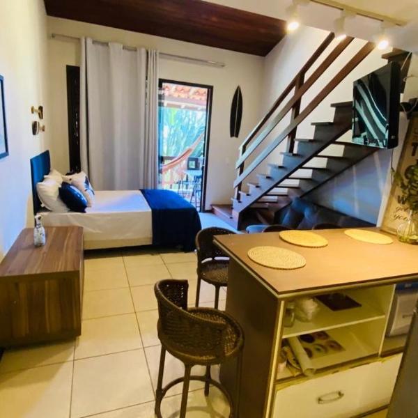 Duplex no Centrinho de Pipa cozinha e 2 banheiros