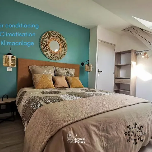 AC, Queen Bed Vineyards & Nearby Cities, hotel en Soultz-Haut-Rhin