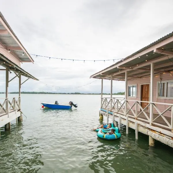 La Caribena Beach House- Bocas del Toro, Isla Colón, Panamá, hotel v destinaci Big Creek