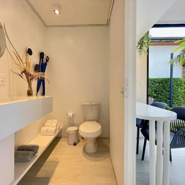 Tiny House Santorini | Gramado | Lareira - Foto 3