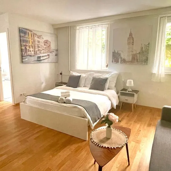 5 min walking from Lausanne gare, готель у Лозанні