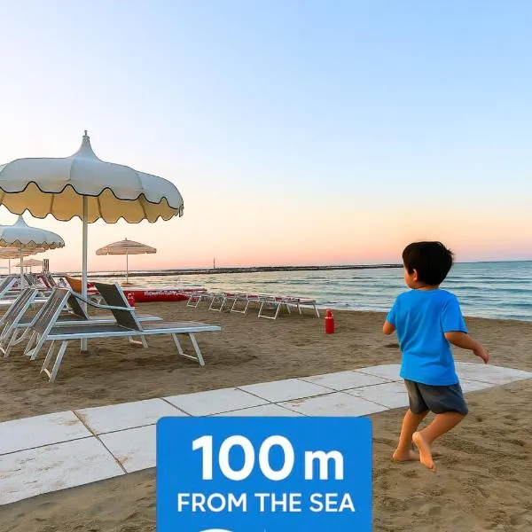 PROMO- 100 mt dal Mare- Relax-WiFi & AC – hotel w mieście Porto San Giorgio