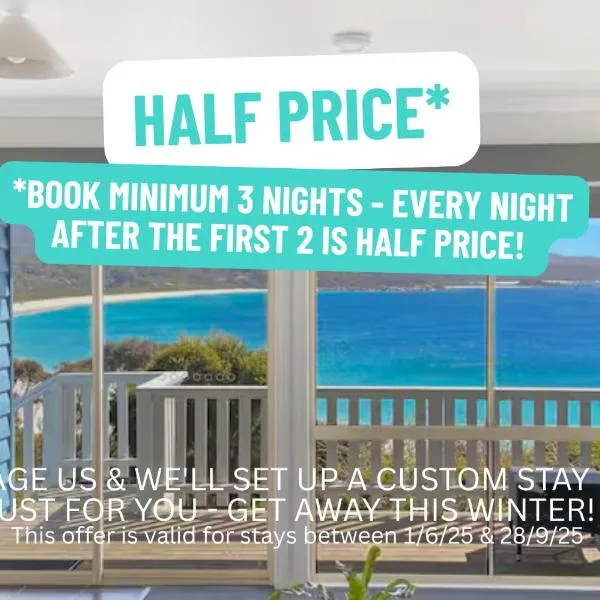 Bella Costa - Bay of Fires Beach House, hotel v destinaci Binalong Bay