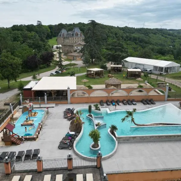 Camping Domaine de Senaud, hotel v destinaci Albon