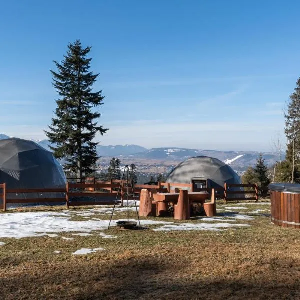 Tatra Glamp Tarasówka - Sieć noclegowa Tatra Glamp, hotel di Poronin