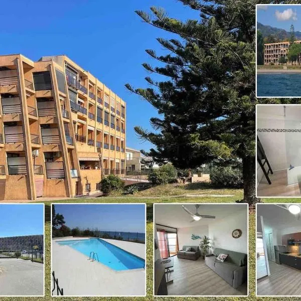 Studio vue Mer 4 personnes climatisé, hotel in Santa-Lucia-di-Moriani