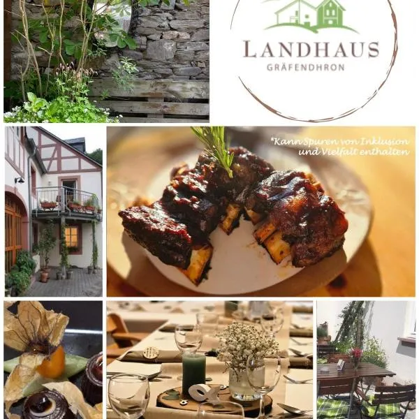 Landhaus Gräfendhron, hotel v destinaci Gräfendhron