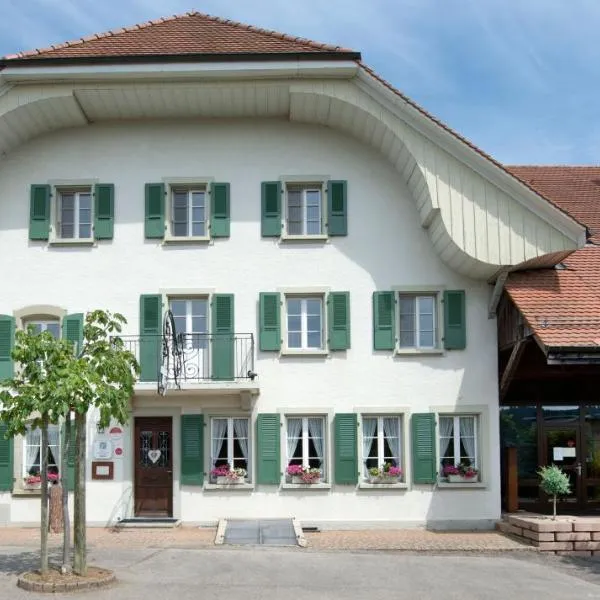 Auberge de la Croix Blanche, hotell i Villarepos