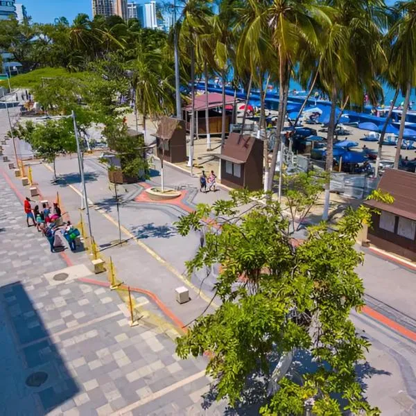 Apartamento Rodadero NO PAGAS MANILLA MAR A 250MTS, hotel in Rodadero