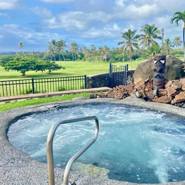 Ocean-View 1BR Condo on Black Sands Beach, Pool, Hot Tub, hôtel à Pahala