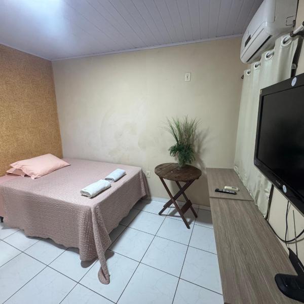 Quarto em AP compartilhado Ponta da areia - Foto 5