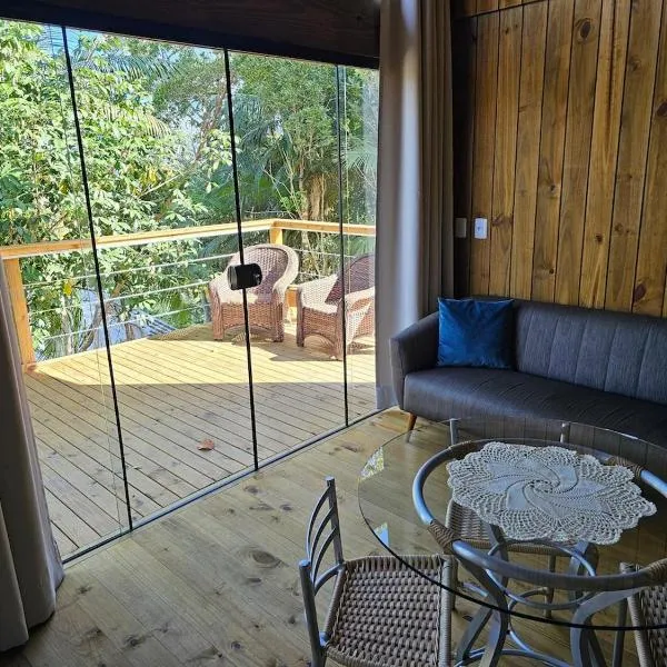 Cabana em Aguas Mornas, hotel en Santo Amaro da Imperatriz
